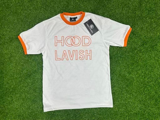 Orange/White Hood Lavish Tee