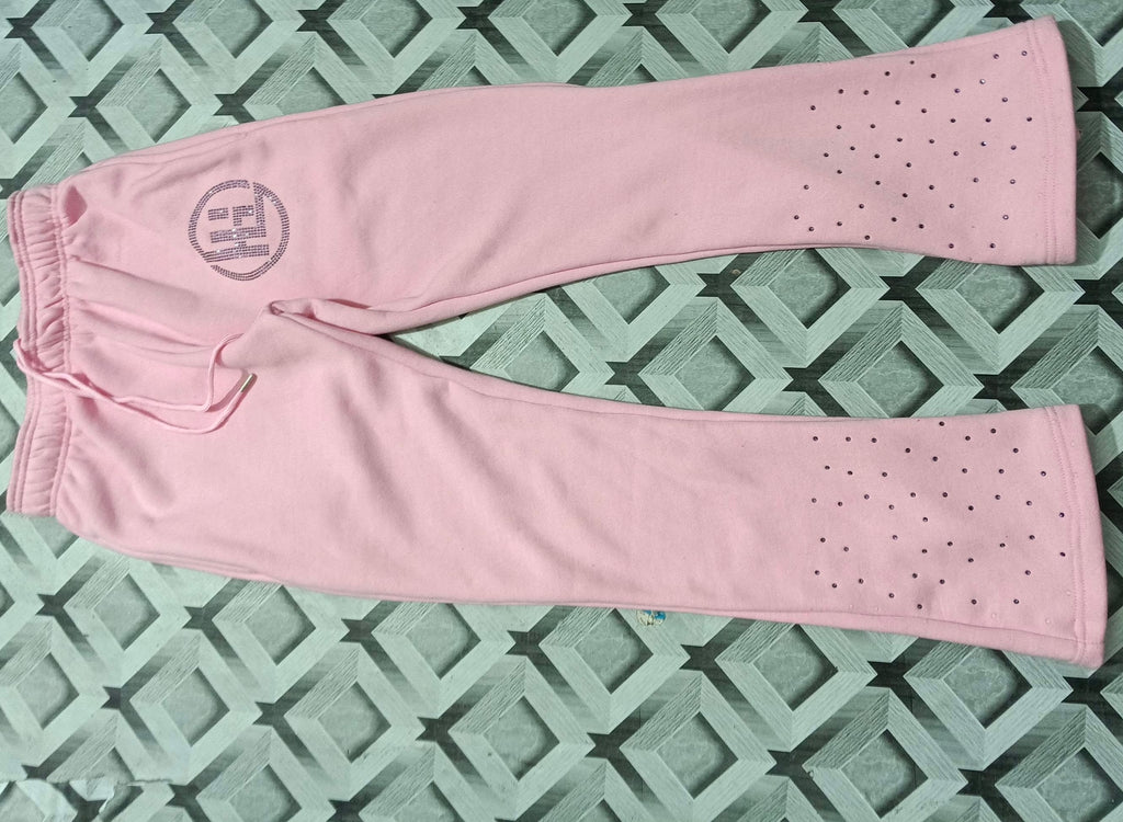 “Sweet Pink” Women’s Crop Top Jogging Suit