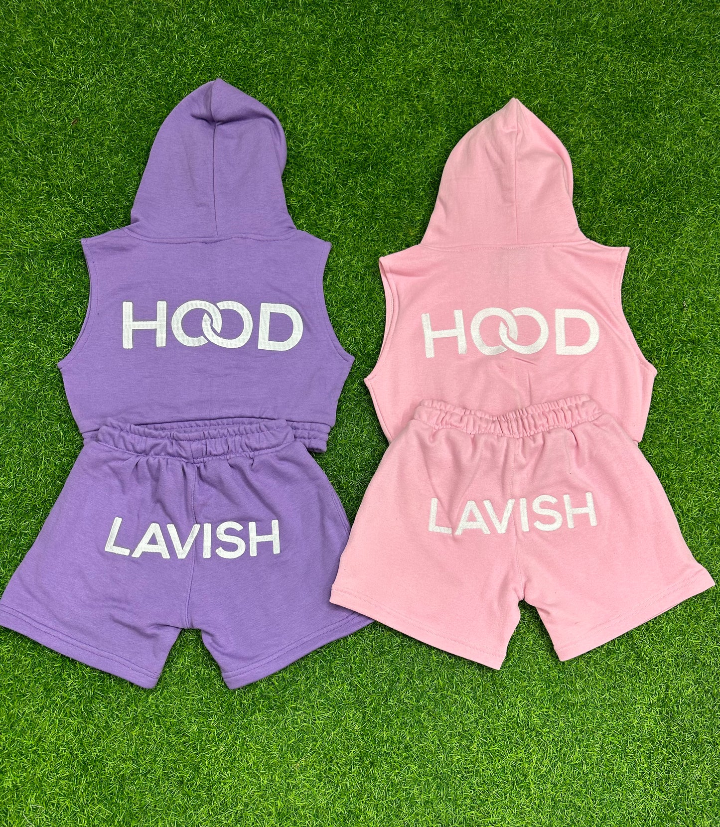 Purple Ladies Two piece Set