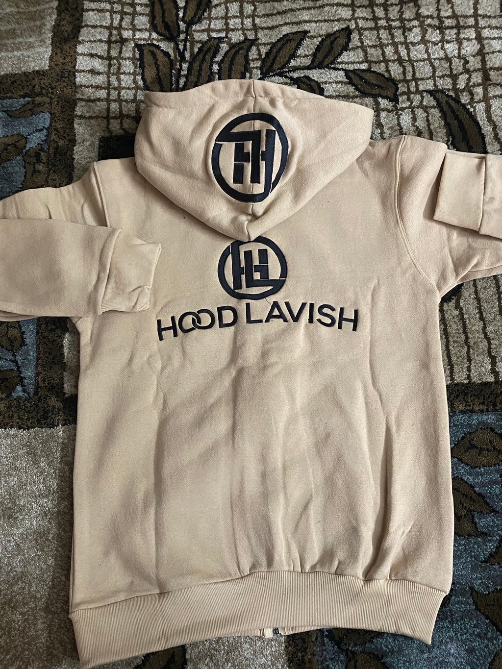 Nude Cotton Jogging Suit